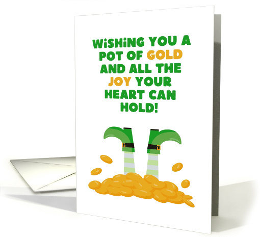 St Patrick's Wishing You A Pot Of Gold All The Joy Your... (1909856)