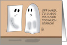 Too Much Starch card