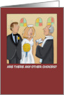 Funny Anniversary Card Are There Any Other Choices card
