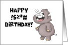 Funny Birthday It’s The Hippopottymouth card
