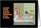 Humorous Adult Halloween Don’t Piss Off Any Witches card