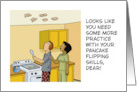Funny Pancake Day You Need More Practice card