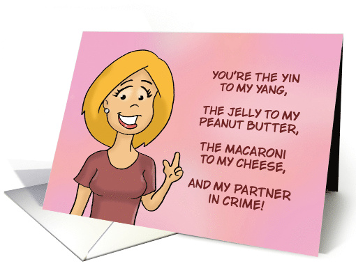 Humorous Best Friend Birthday You're The Ying To My Yang card