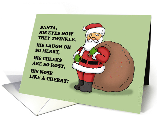 Funny Christmas Santa's Sauced card (1876572)