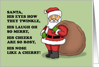 Funny Christmas Santa’s Sauced card
