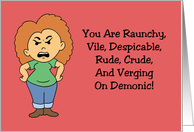 Funny Anniversary For Spouse No Wonder I Love You So Much card