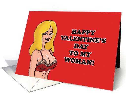 Adult Lesbian Valentine To My Woman From Your Woman card (1899236)