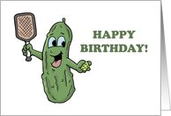 Humorous Pickleball Theme Birthday Happy Birthday To My Favorite card