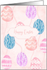 Happy Easter Watercolor Easter Eggs card
