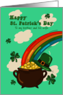 to my Brother and his wife St.Patricks Day Pot of Gold card
