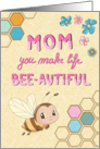 Mother Day Cute Bee card