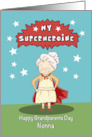 Grandparents Day Nonna Superheroine card