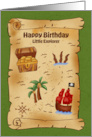 Birthday Explorer Pirate Treasure Map card