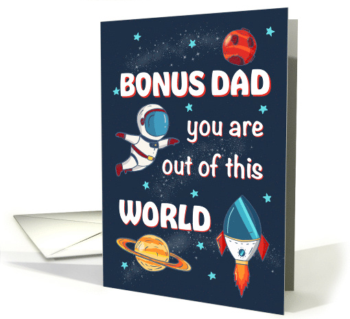 Fathers Day Bonus Dad Out of This World Space card (1923010)