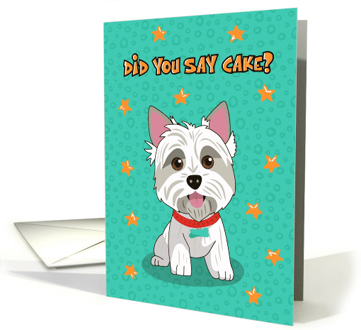 Birthday Skye Terrier for Dog Lover card (1926360)