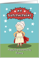 Grandparents Day Nonna Superheroine card