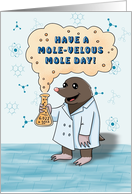 Molevelous Mole Day Chemistry card