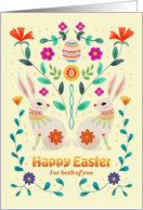 For both of you Scandinavian Folk Easter Bunnies