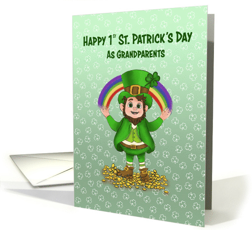As Grandparents Happy 1st St. Patrick�s Day card (1966940)