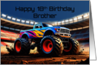 Brother’s 18th Birthday Arena Monster Truck Jam card