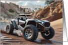 Brother’s Birthday Off Road Buggy Adventure card