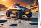 Happy 19th Birthday Off Road Space Buggy ATV card