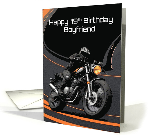 Boyfriend's 19th Birthday Striking Bold High Contrast... (1913704)