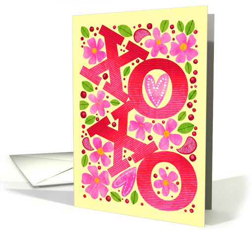 For Wife XOXO Anniversary card (1910336)