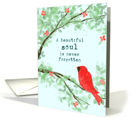 Symapthy Cardinal Beautiful Soul card (1917022)