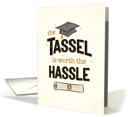 Graduation Congratulations Tassel Hassle card (1925940)