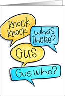 Birthday Knock Knock Guess Who for Anyone card