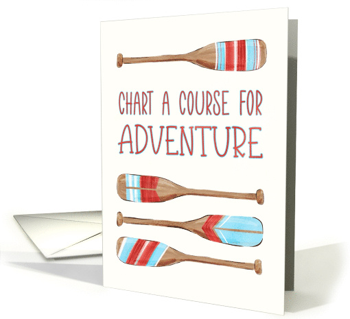 Going to College Adventure with Bright Oars card (1930656)