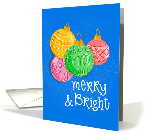 Christmas Quirky Ornaments for Anyone card (1951000)
