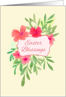 Easter Blessings Small Bouquet with Banner