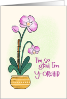 Mother&rsquo;s Day Collage Your Kid Orchid card