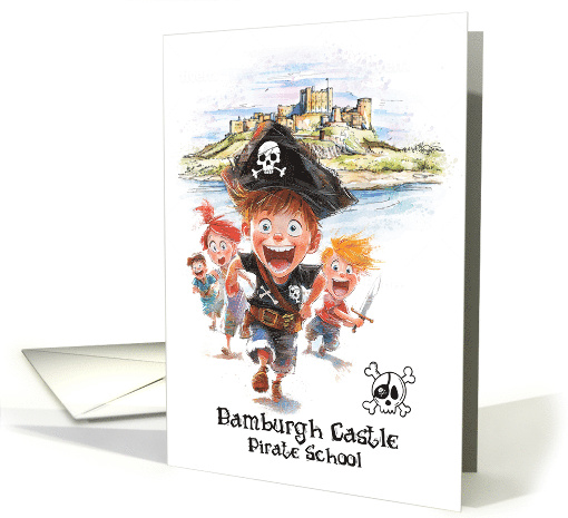 Pirate School Bamburgh Castle card (1915686)