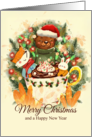 Cozy Christmas Trio card