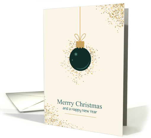 Green Christmast Ball Ornament card (1943340)