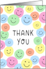 Thank You Happy Face card