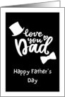 Minimalist Father’s Day Celebration card