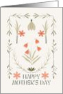 Happy Mother’s Day Floral Design card