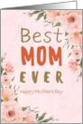 Happy Mother’s Day with Watercolor Roses card