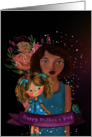 To Mom on Mothers Day Whimsical Mother’s Day Art card