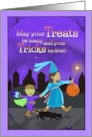 Halloween Greeting for Kids card