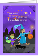 Halloween Greeting for Kids card