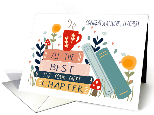 Teacher Retirement Farewell card (1936842)