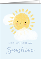Dad Father&rsquo;s Day You are My Sunshine card