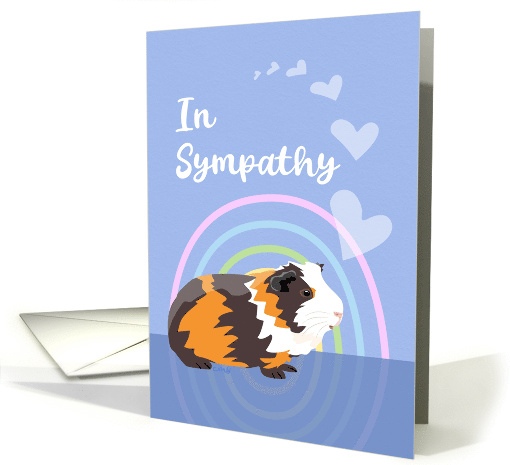 In Sympathy Guinea Pig Rainbow Bridge card (1945402)
