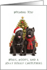 Cane Corso Christmas card