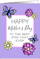 Happy Mothers Day Step Mom card